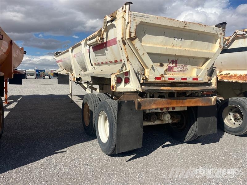 RANM 30 ft T/A End Dump Trailer مقطورات قلابة