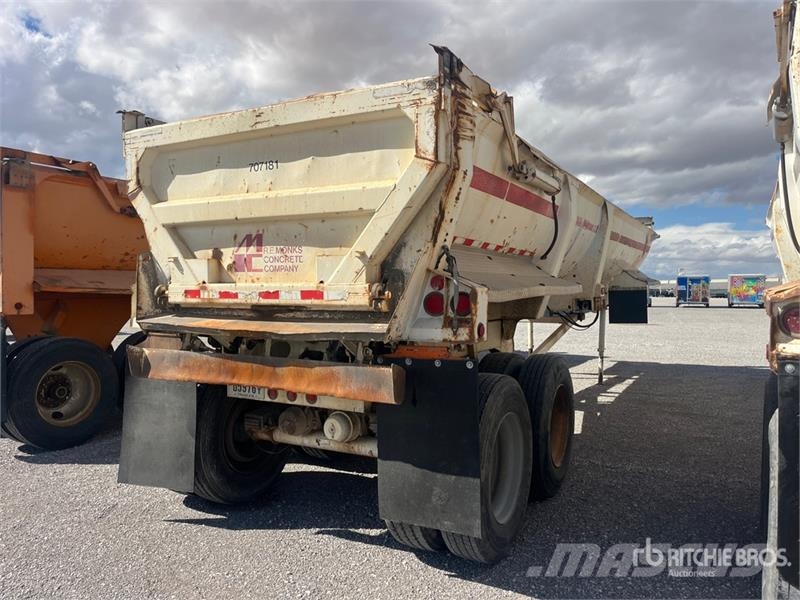 RANM 30 ft T/A End Dump Trailer مقطورات قلابة