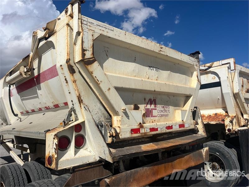 RANM 30 ft T/A End Dump Trailer مقطورات قلابة