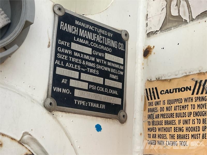 RANM 30 ft T/A End Dump Trailer مقطورات قلابة