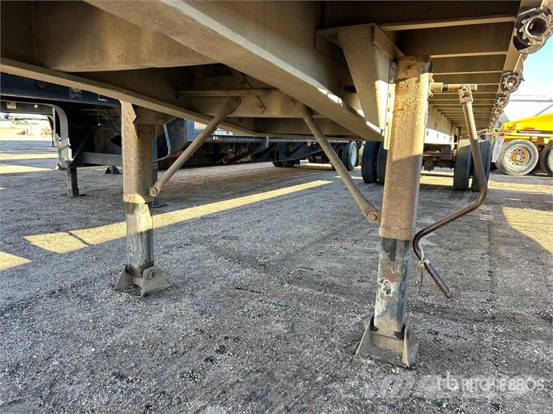 Ravens 1448A66 48 ft T/A Spread Axle Flatbed Trailer Plato/keson prikolice