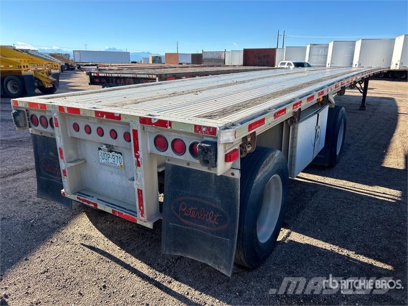 Ravens 1448A66 48 ft T/A Spread Axle Flatbed Trailer Plato/keson prikolice