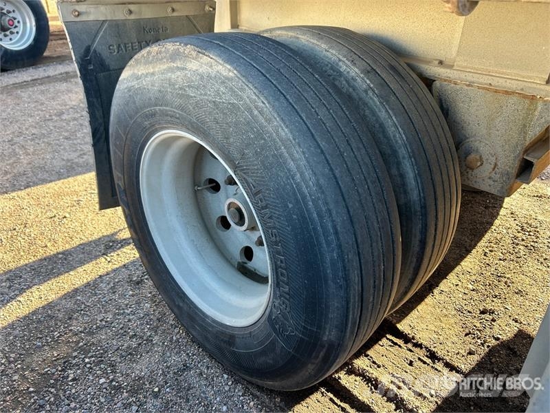 Ravens 1448A66 48 ft T/A Spread Axle Flatbed Trailer Plato/keson prikolice