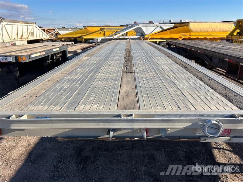 Ravens 1448A66 48 ft T/A Spread Axle Flatbed Trailer Plato/keson prikolice