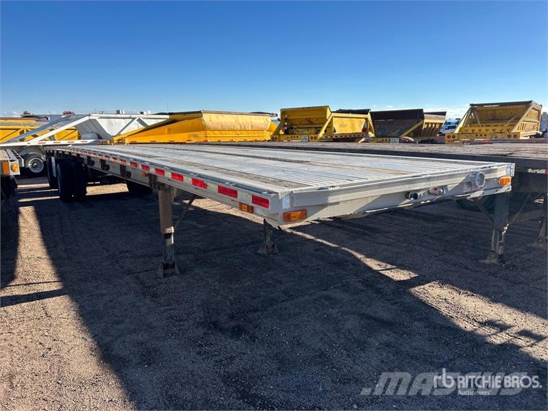 Ravens 1448A66 48 ft T/A Spread Axle Flatbed Trailer Plato/keson prikolice