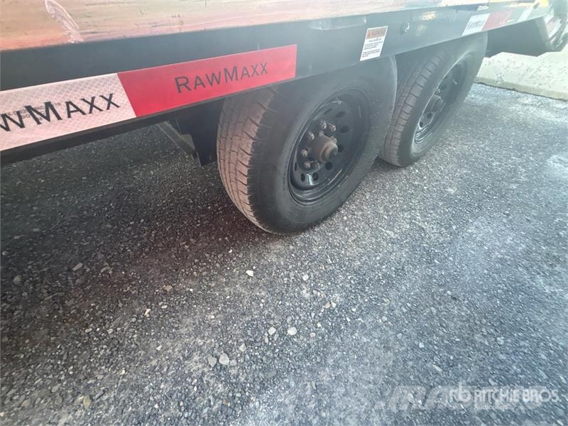 RawMaxx 26 ft T/A Gooseneck Equipment Trailer Auto pārvadāšanas treileri
