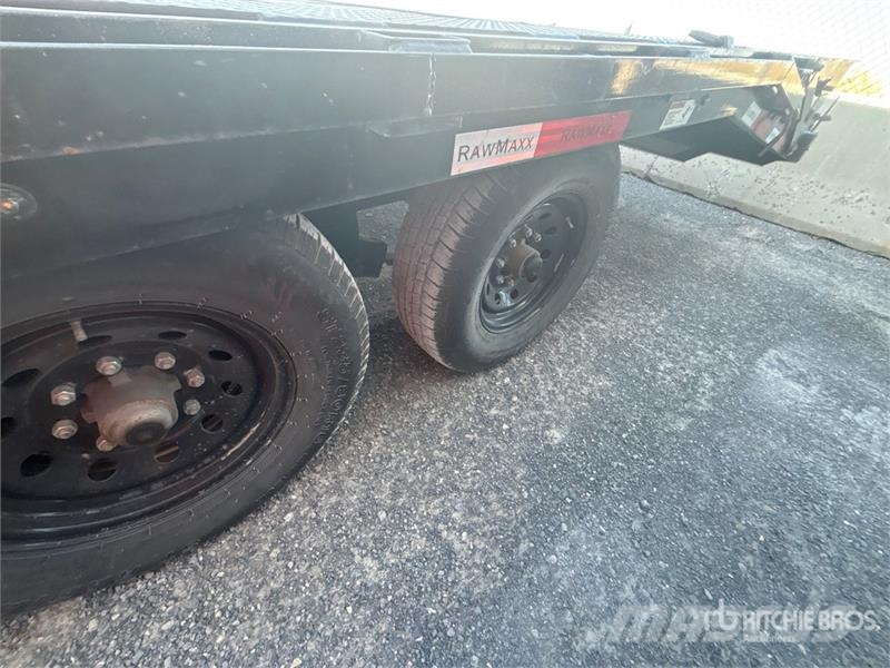 RawMaxx 7000 lb 26 ft T/A Gooseneck Equipment Trailer 차량 운반용 트레일러