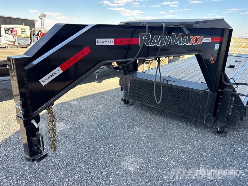 RawMaxx 7000 lb 26 ft T/A Gooseneck Equipment Trailer 차량 운반용 트레일러