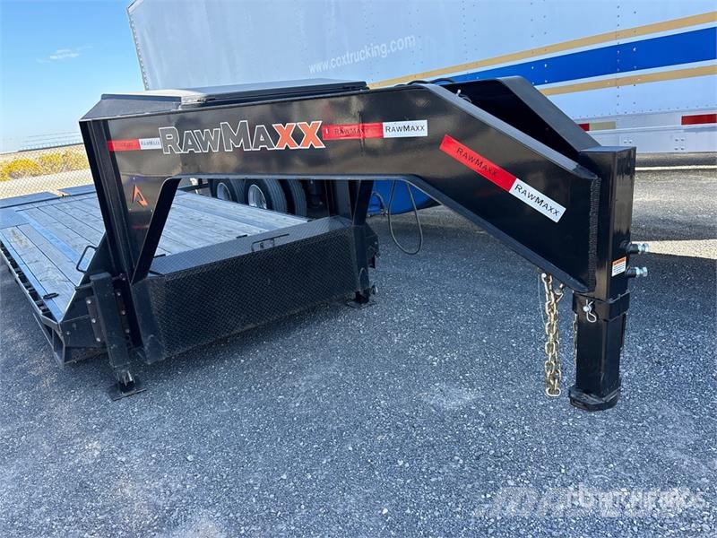 RawMaxx 7000 lb 26 ft T/A Gooseneck Equipment Trailer 차량 운반용 트레일러