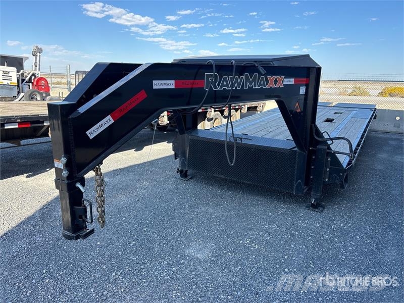 RawMaxx 7000 lb 26 ft T/A Gooseneck Equipment Trailer 차량 운반용 트레일러