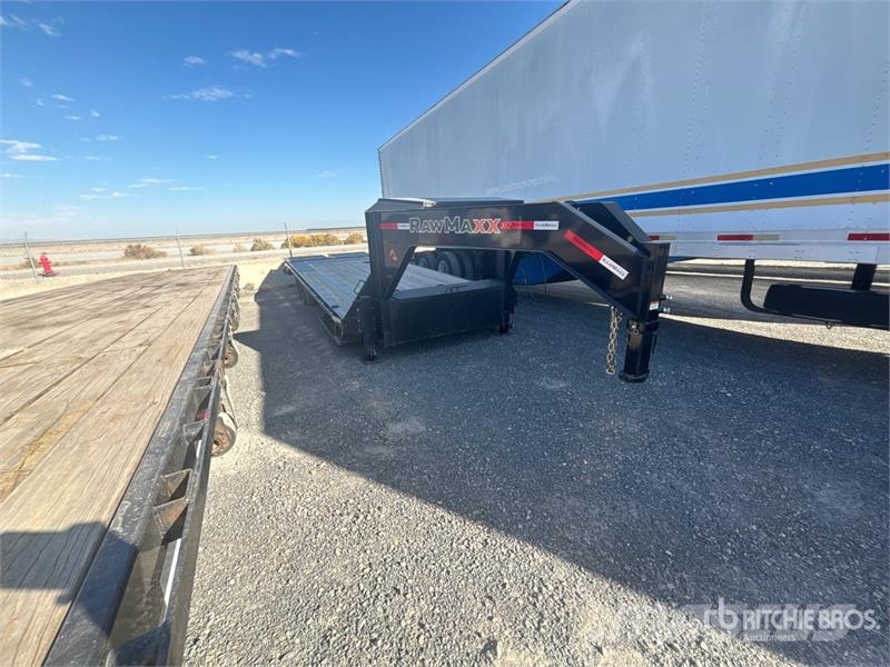 RawMaxx 7000 lb 26 ft T/A Gooseneck Equipment Trailer 차량 운반용 트레일러