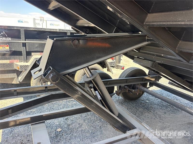 RawMaxx MDX12BP10K 12 ft T/A Dump Utility Trailer Самоскиди