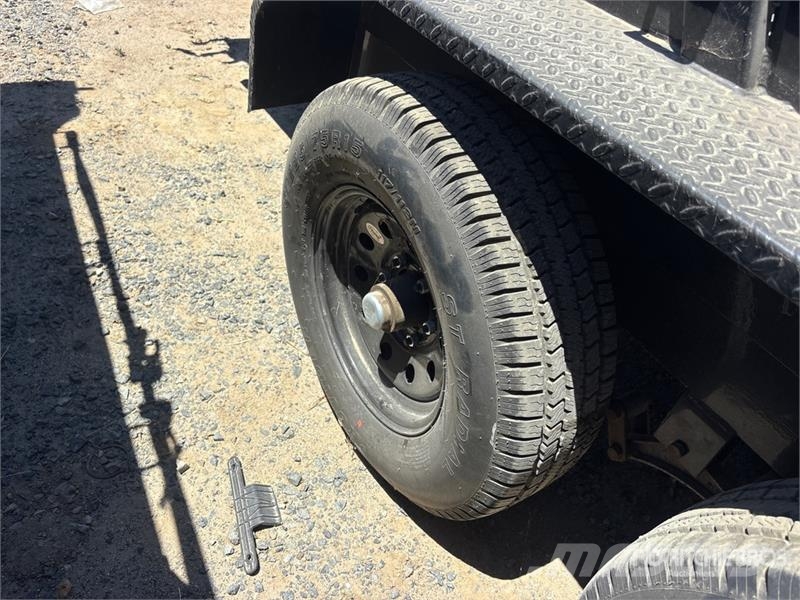 RawMaxx MDX12BP10K 12 ft T/A Dump Utility Trailer Самоскиди
