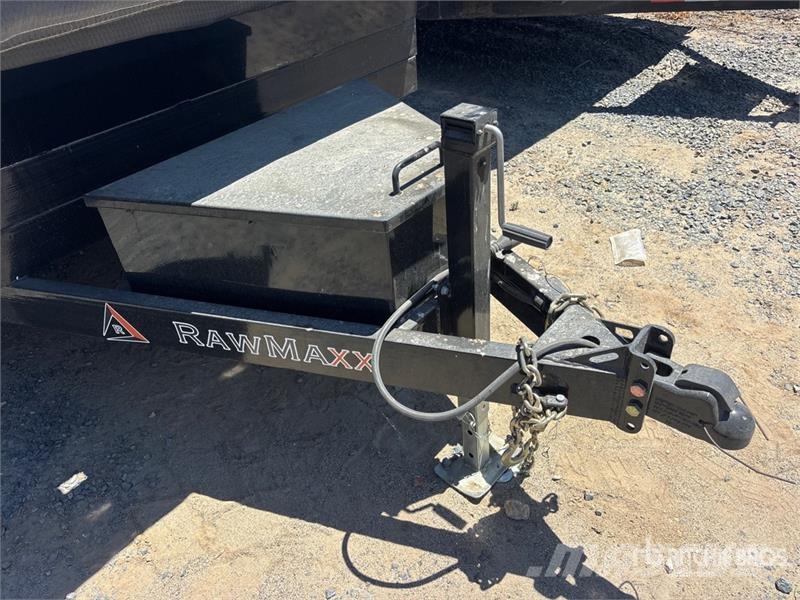 RawMaxx MDX12BP10K 12 ft T/A Dump Utility Trailer Самоскиди