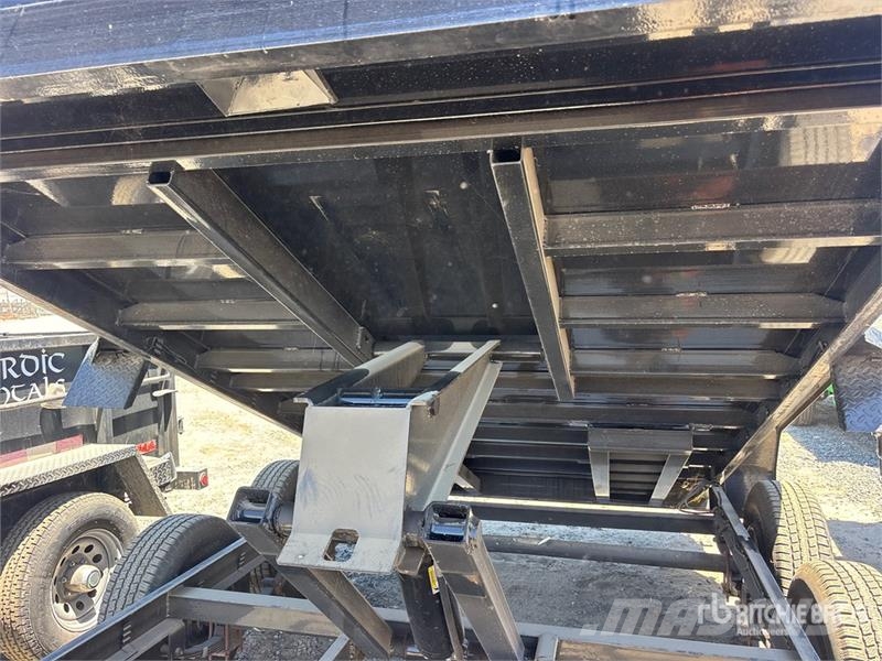 RawMaxx MDX12BP10K 12 ft T/A Dump Utility Trailer Самоскиди
