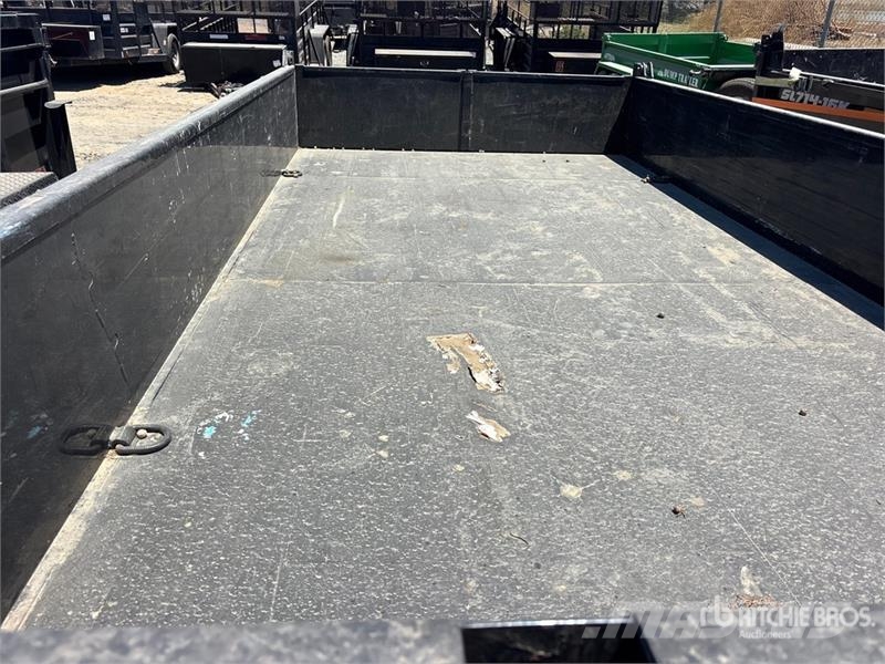 RawMaxx MDX12BP10K 12 ft T/A Dump Utility Trailer Самоскиди