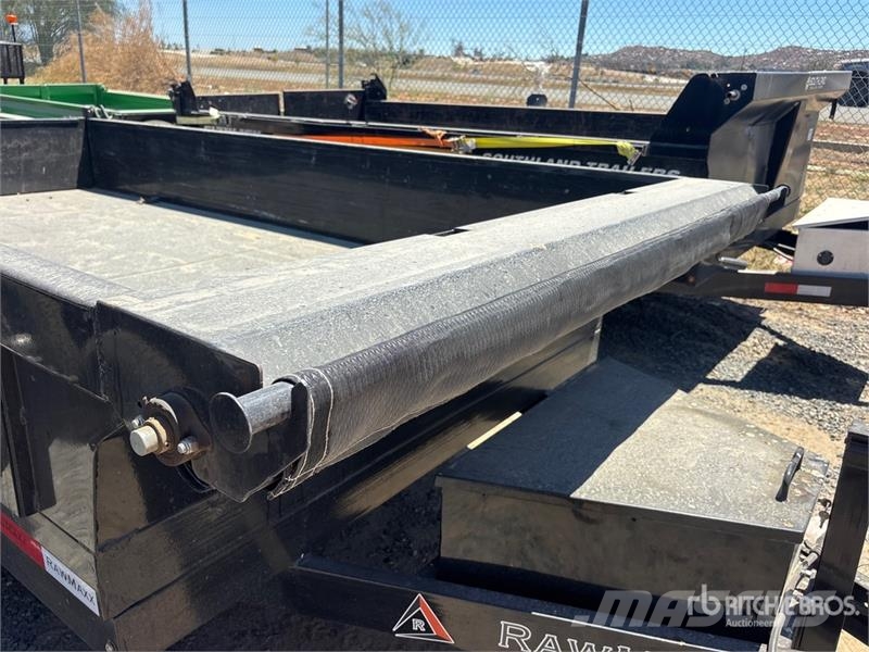 RawMaxx MDX12BP10K 12 ft T/A Dump Utility Trailer Самоскиди