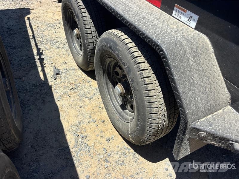 RawMaxx MDX12BP10K 12 ft T/A Dump Utility Trailer Самоскиди