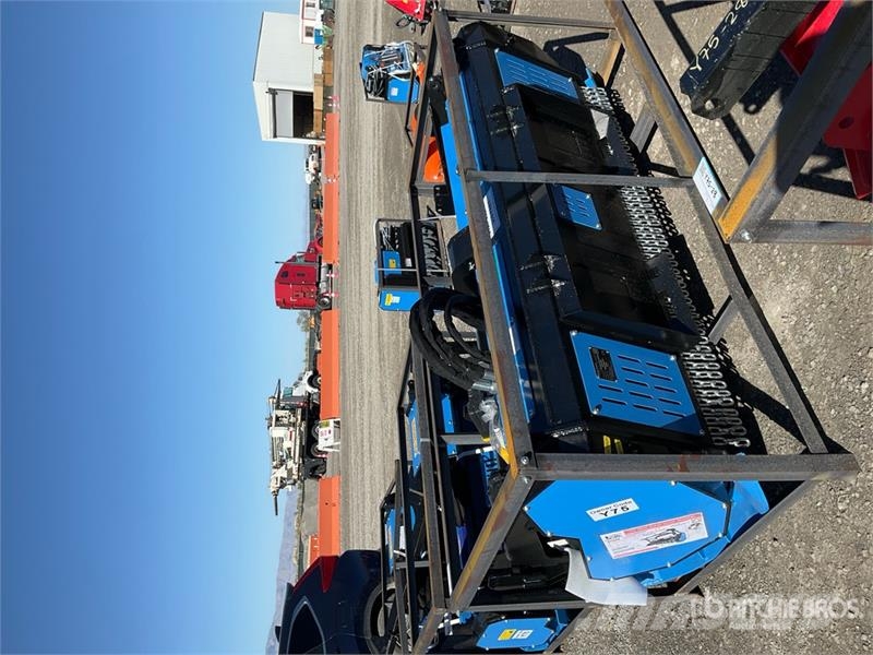  Raytree RMDM72SS 72 in Drum Skid Steer Mulcher (Un Mežizstrādes mulčeri