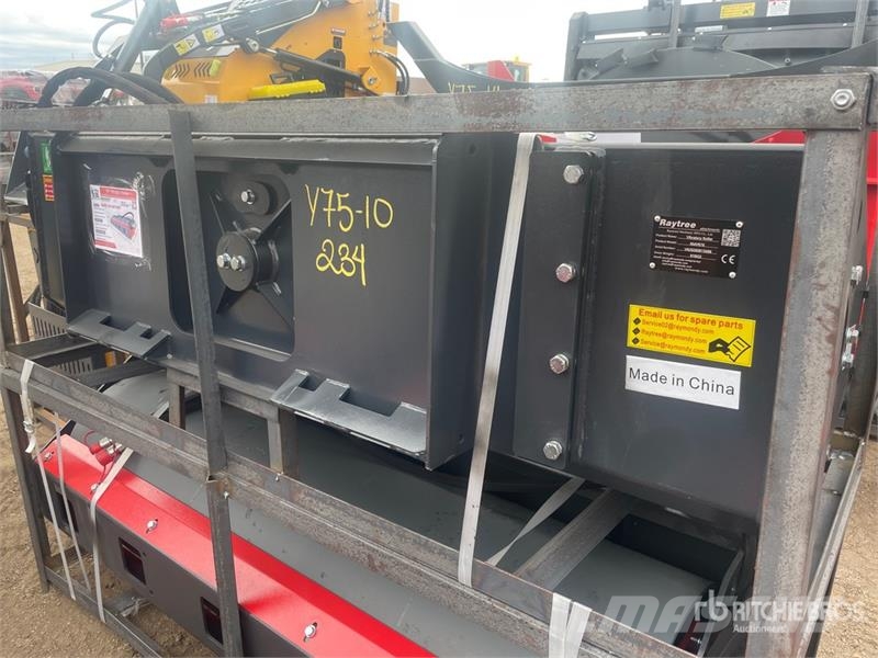 Raytree RMVR76 76 in Skid Steer Vibratory Roller ( Rolos compactadores
