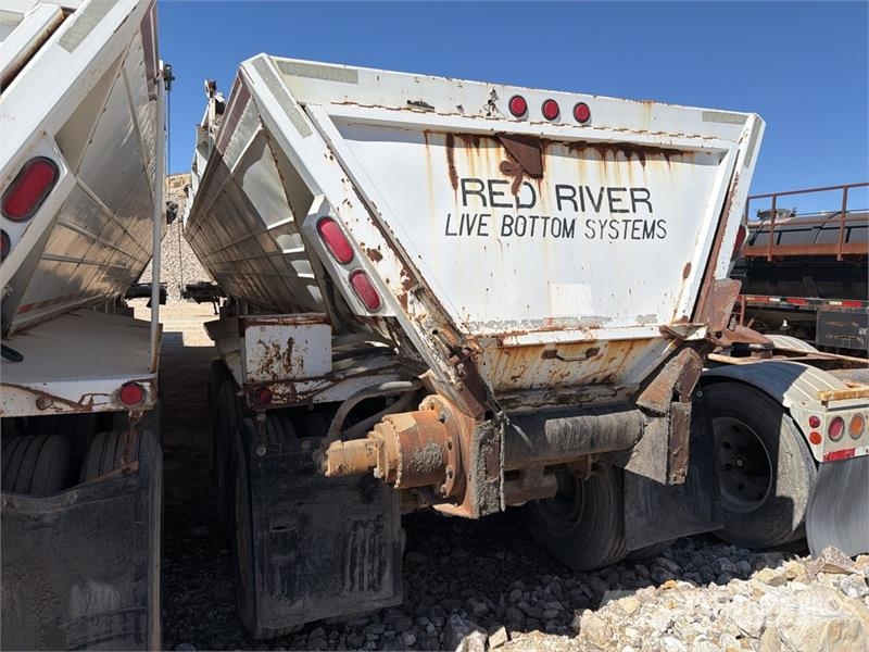 Red River 44 ft Tri/A Live Bottom Trailer Poluprikolice sa pokretnim podom