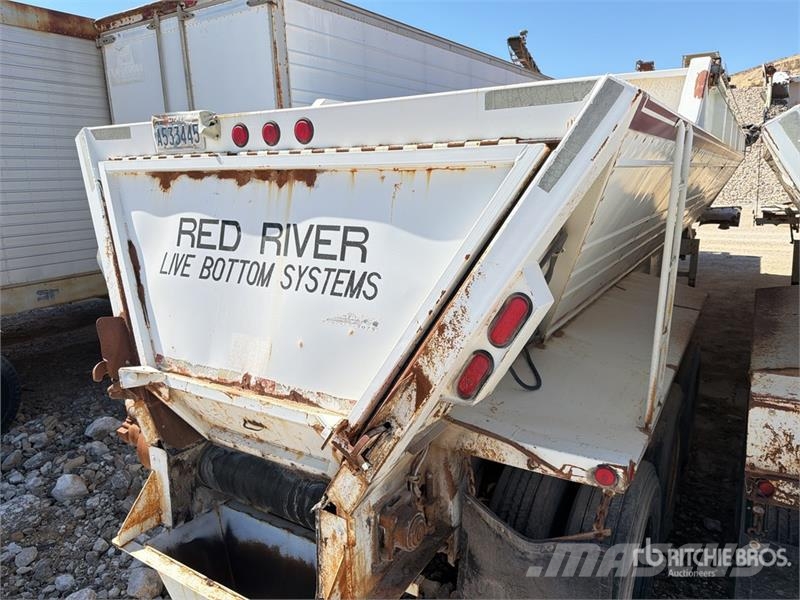 Red River LB339 44 ft Tri/A Live Bottom Trailer Poluprikolice sa pokretnim podom