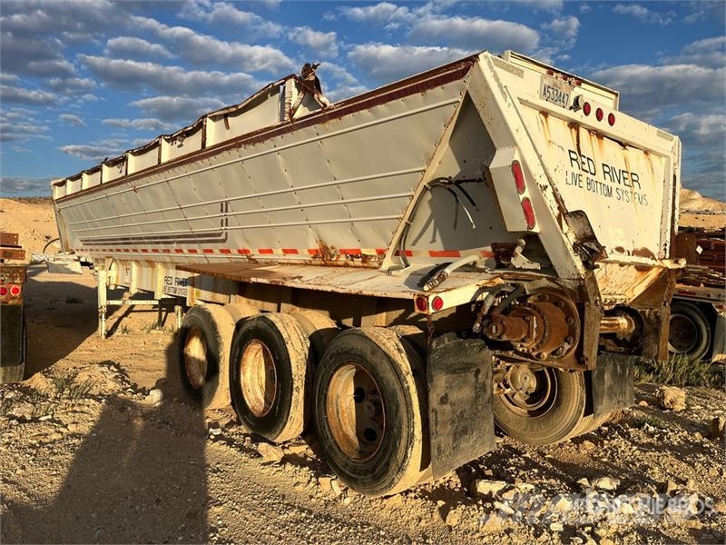 Red River LB339 44 ft Tri/A Live Bottom Trailer Poluprikolice sa pokretnim podom
