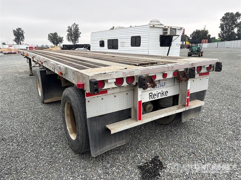  Reinke 45 ft T/A Flatbed Trailer Remolques de cama baja