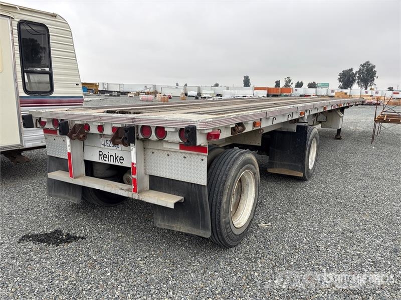  Reinke 45 ft T/A Flatbed Trailer Remolques de cama baja