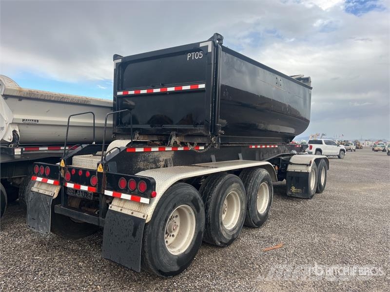 Reliance 5/Axle Turntable Transfer Trailer Kipper