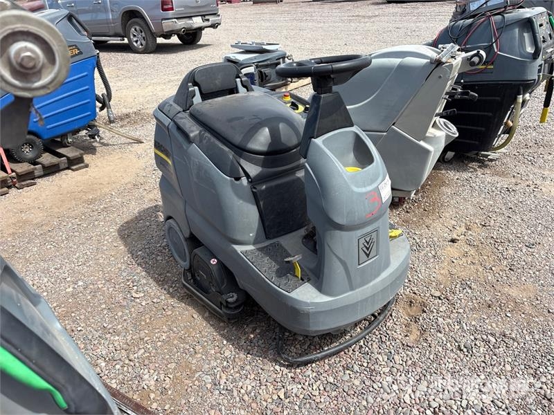 Ride-On Electric Floor Scrubber 기타 트레일러