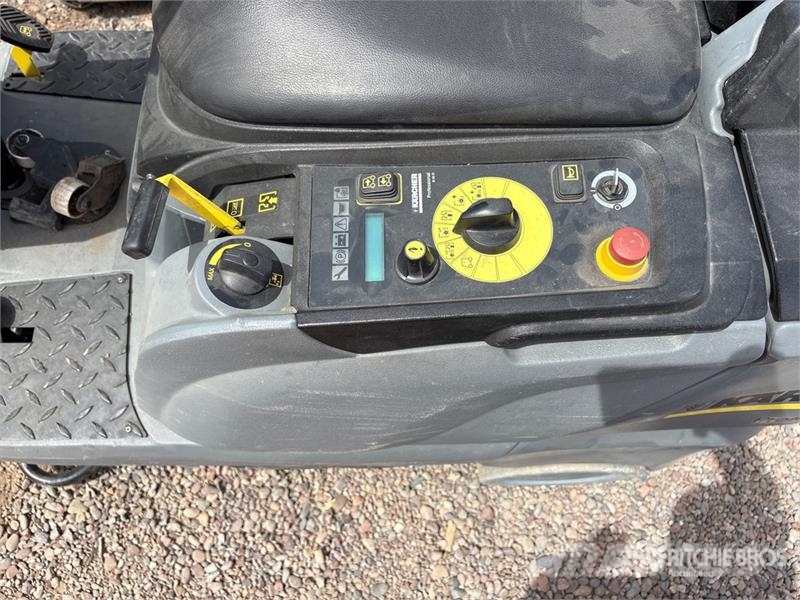 Ride-On Electric Floor Scrubber 기타 트레일러