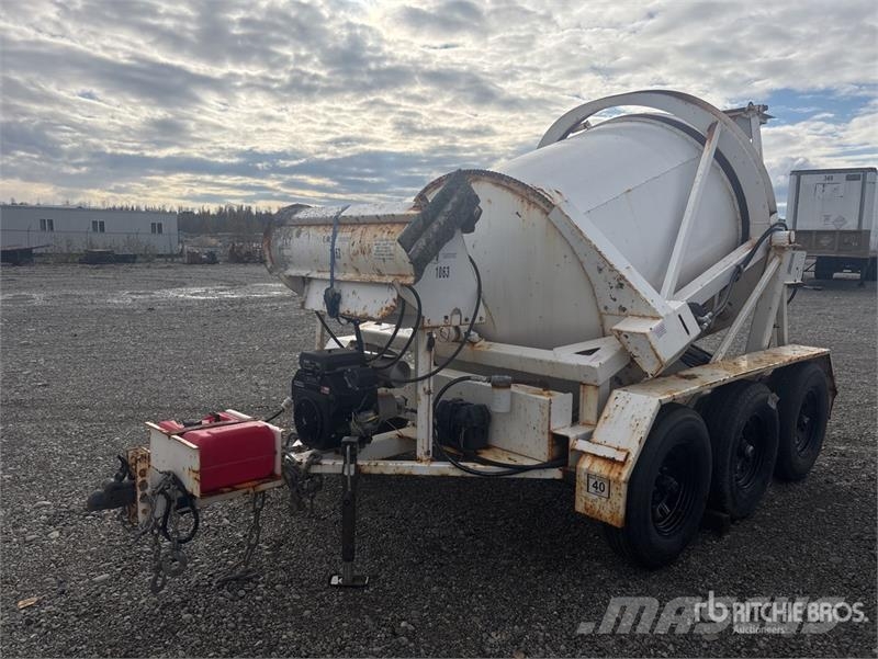 Right Mfg Systems 2DH-3 3 cyd Portable Concrete Mi Betoonisegistid