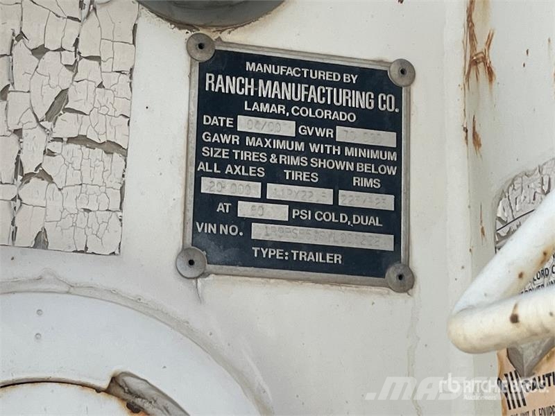  RNCO 30 ft T/A End Dump Trailer مقطورات قلابة