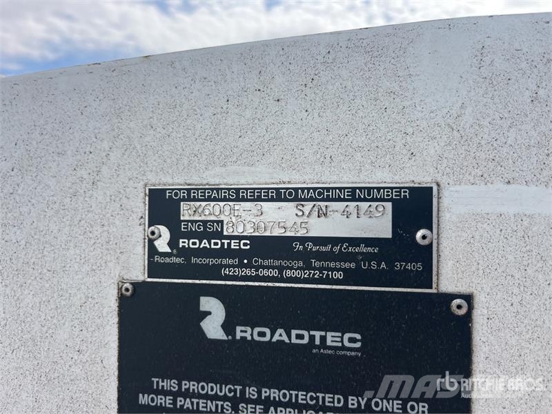 Roadtec RX600-E3 Tracked Cold Planer Дорожные фрезы