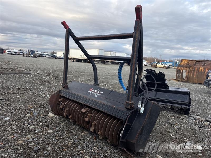  Rock Hound 40EXT 68 in Skid Steer Landscape Rake Граблі і сінозворушувачі