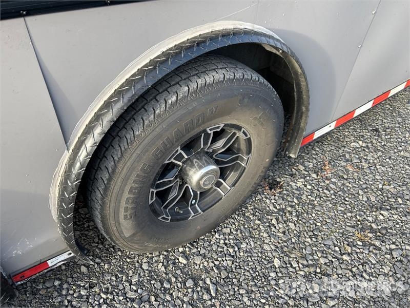Rock Solid 32 ft T/A Enclosed Trailer Van Body Trailers