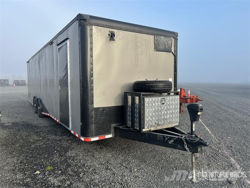Rock Solid 32 ft T/A Enclosed Trailer Van Body Trailers