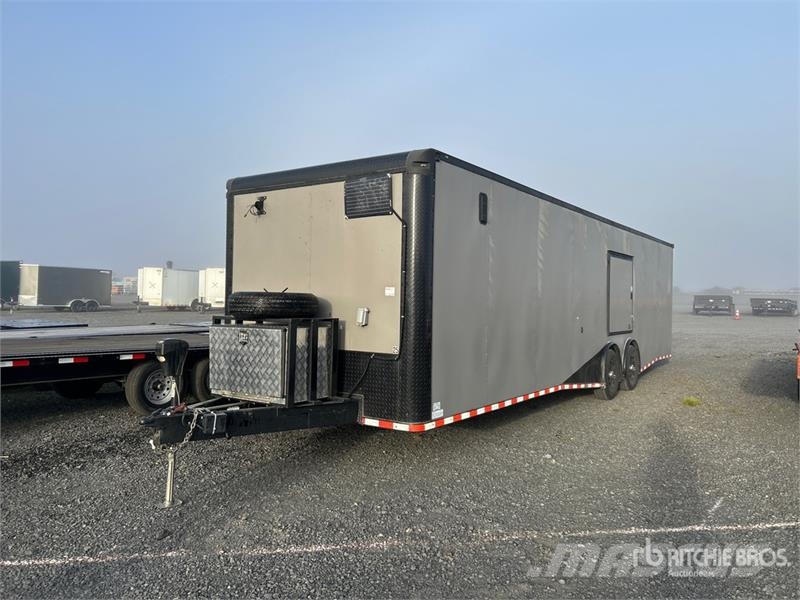 Rock Solid 32 ft T/A Enclosed Trailer Van Body Trailers