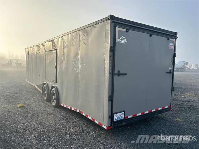 Rock Solid 32 ft T/A Enclosed Trailer Van Body Trailers