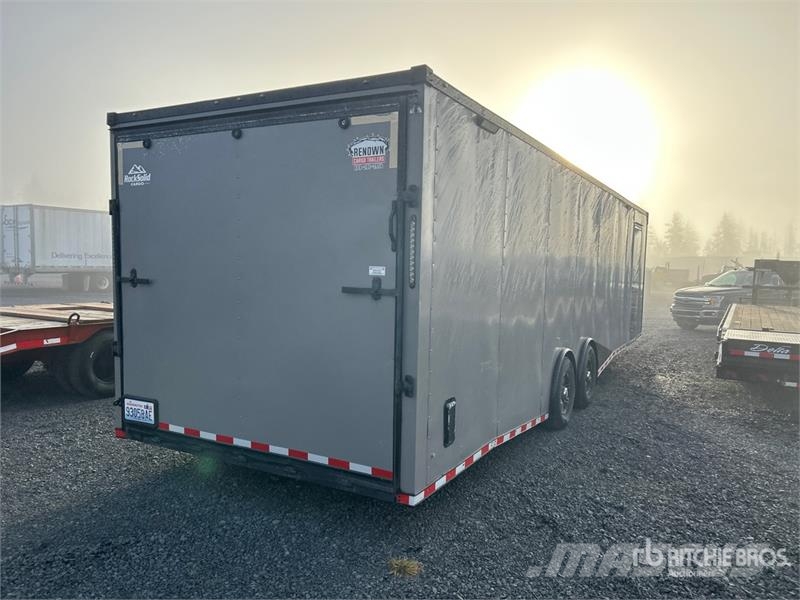 Rock Solid 32 ft T/A Enclosed Trailer Van Body Trailers
