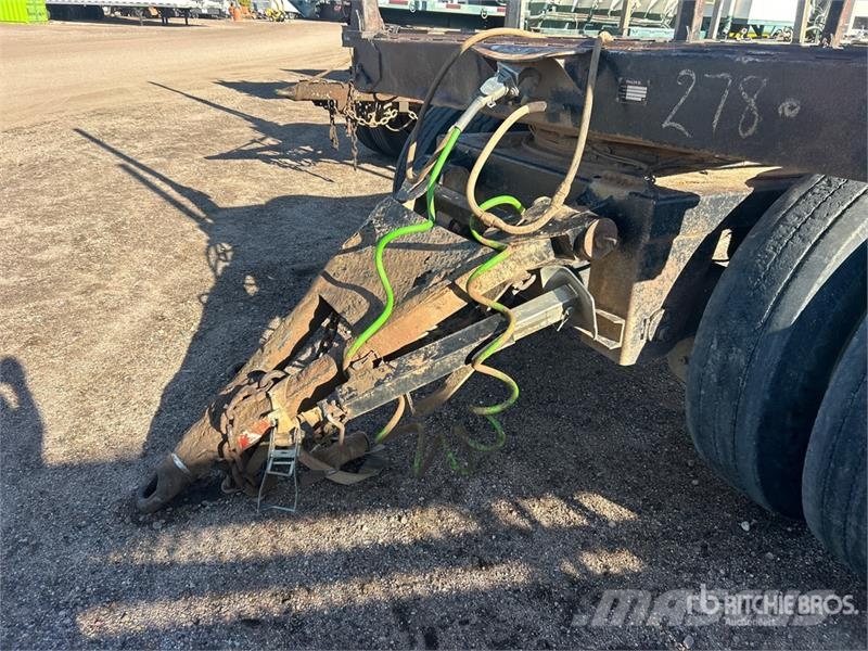  Rosa 18 ft T/A Turntable Log Trailer Kokvedēju piekabes