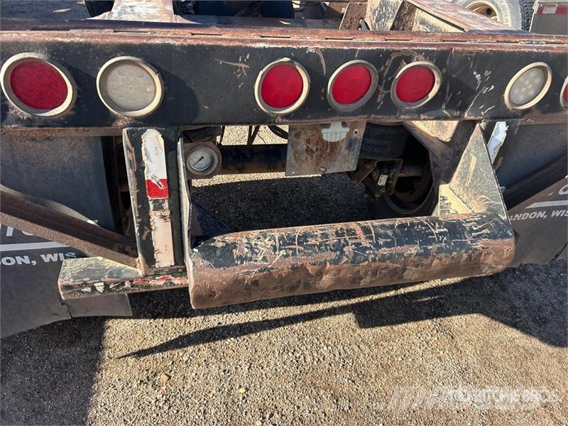  Rosa 18 ft T/A Turntable Log Trailer Kokvedēju piekabes