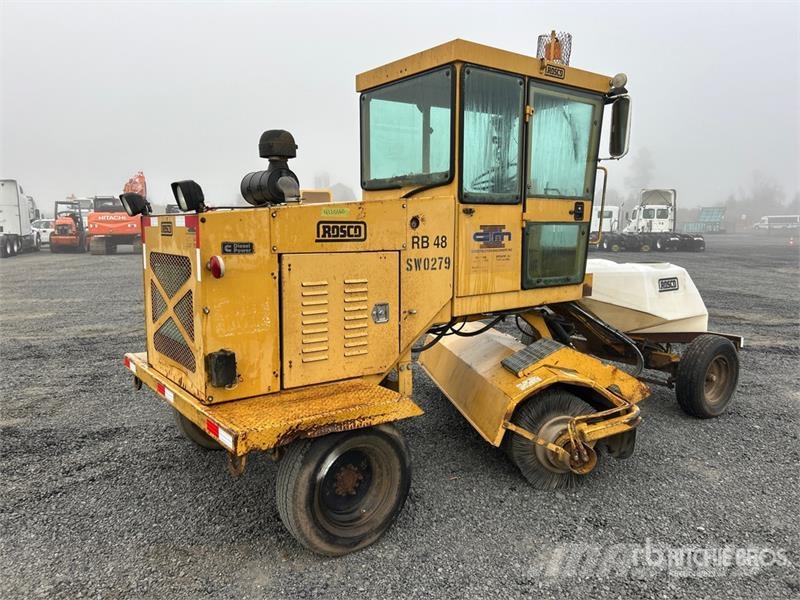 Rosco RB48 Автоматични метачки с четки