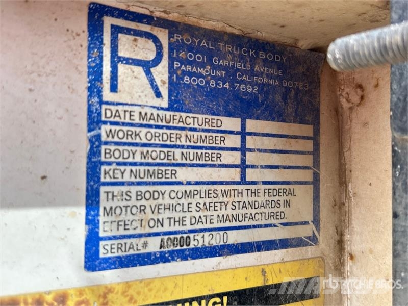 Royal 12 ft Service Body مكونات أخرى