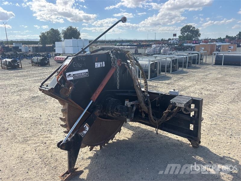 RW13 4 in Skid Steer Rock Saw Other components