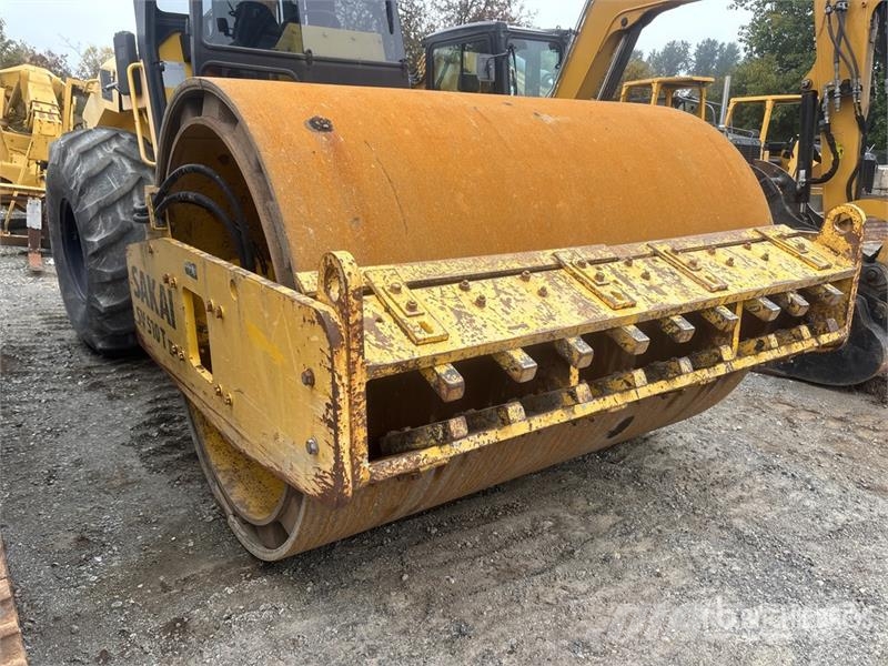 Sakai SV510 Padfoot Drum Compactor Single drum rollers