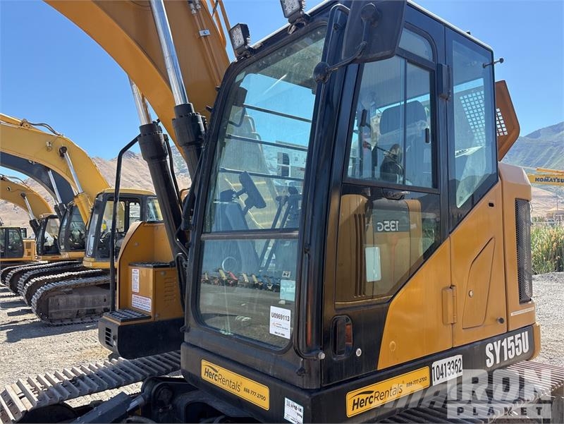 Sany SY155U Tracked Excavator Bageri guseničari
