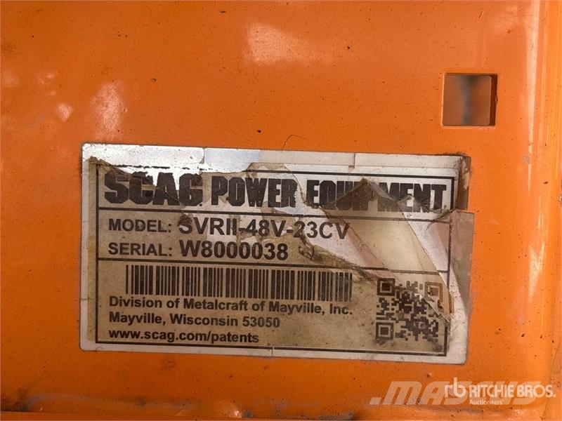 Scag SVRII-48V-23CV 4x2 Stand-On Lawn Mower Kosiarki ogrodowe