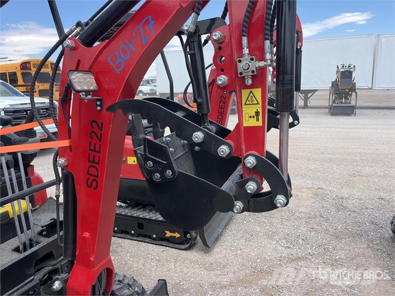 SDEE22-RED Mini Excavator (Unused) Mini Escavadoras <7t